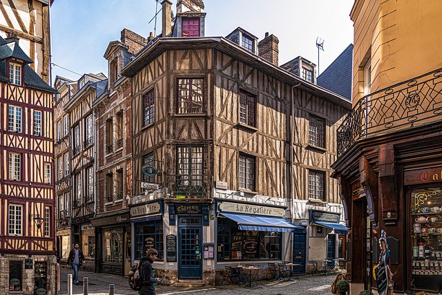 Centre de Rouen et vieille ville normande